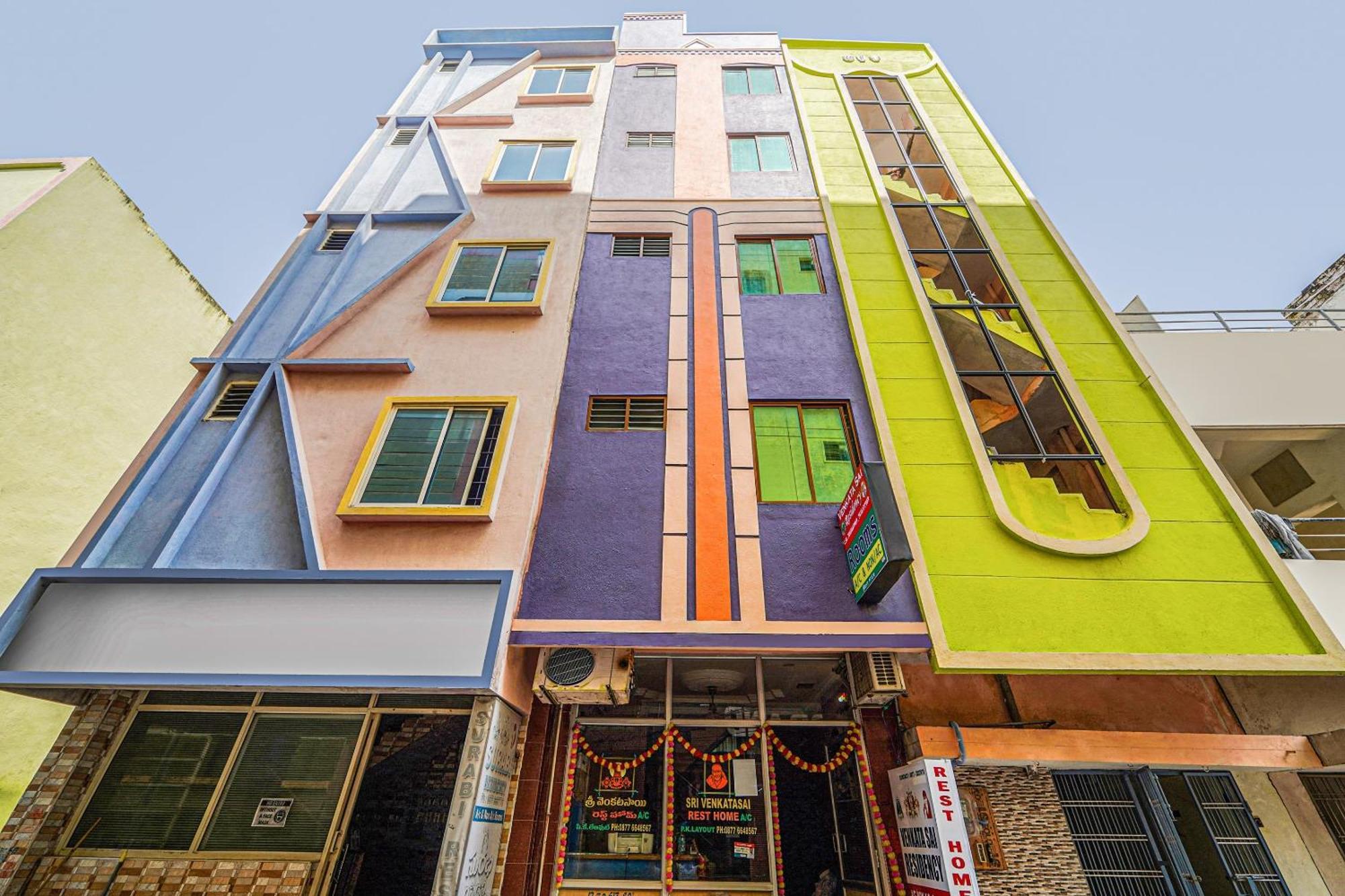 Hotel SPOT ON 84555 Venkata Sai Residency Tirupati Exterior foto
